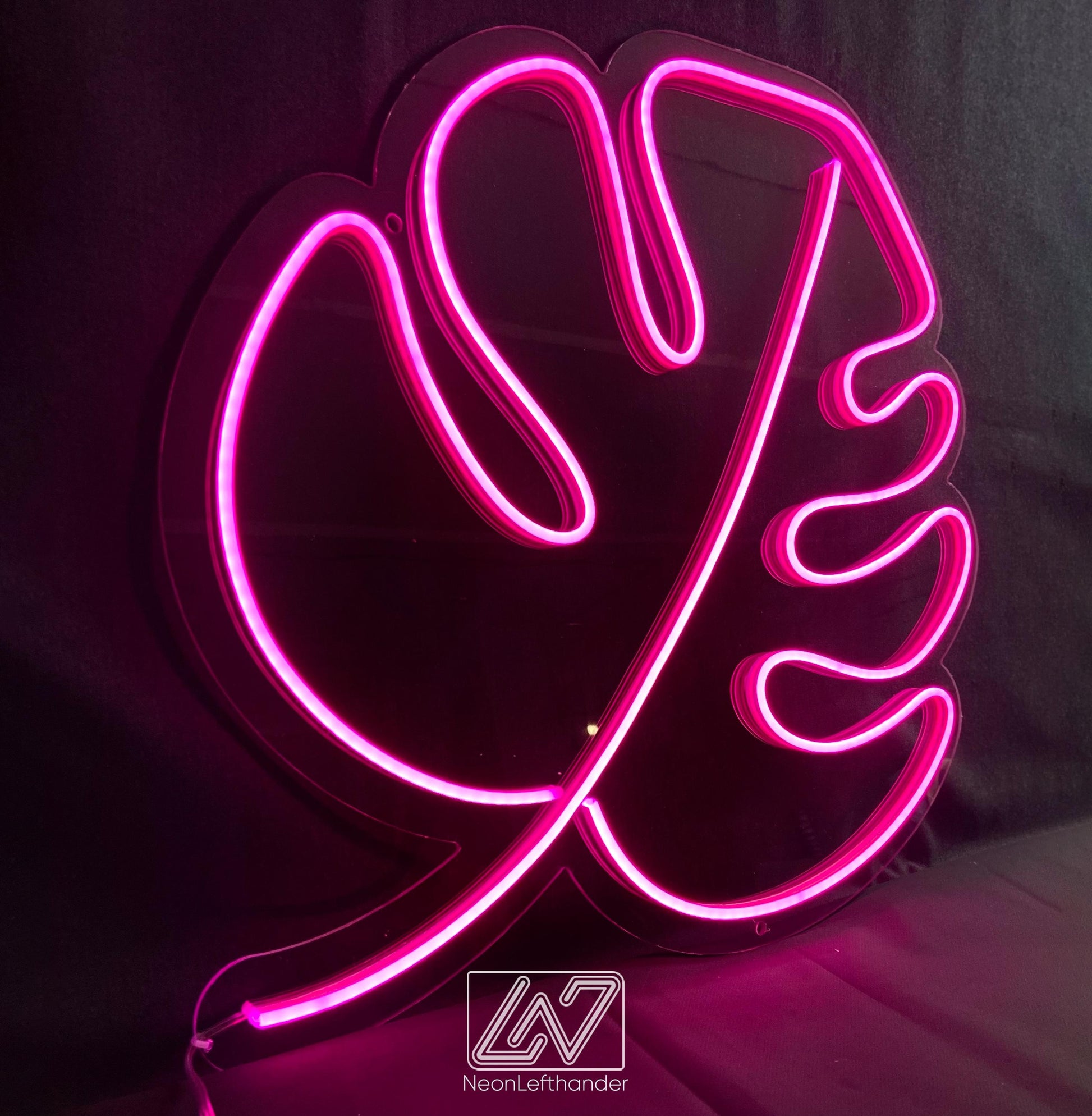 Monstera Leaf - LED Neon Sign,Gift,Wall Decor,Custom Sign,Neon Business Sign,Neon Company Logo,Bright Neon Lights,Neon Workplace Signs