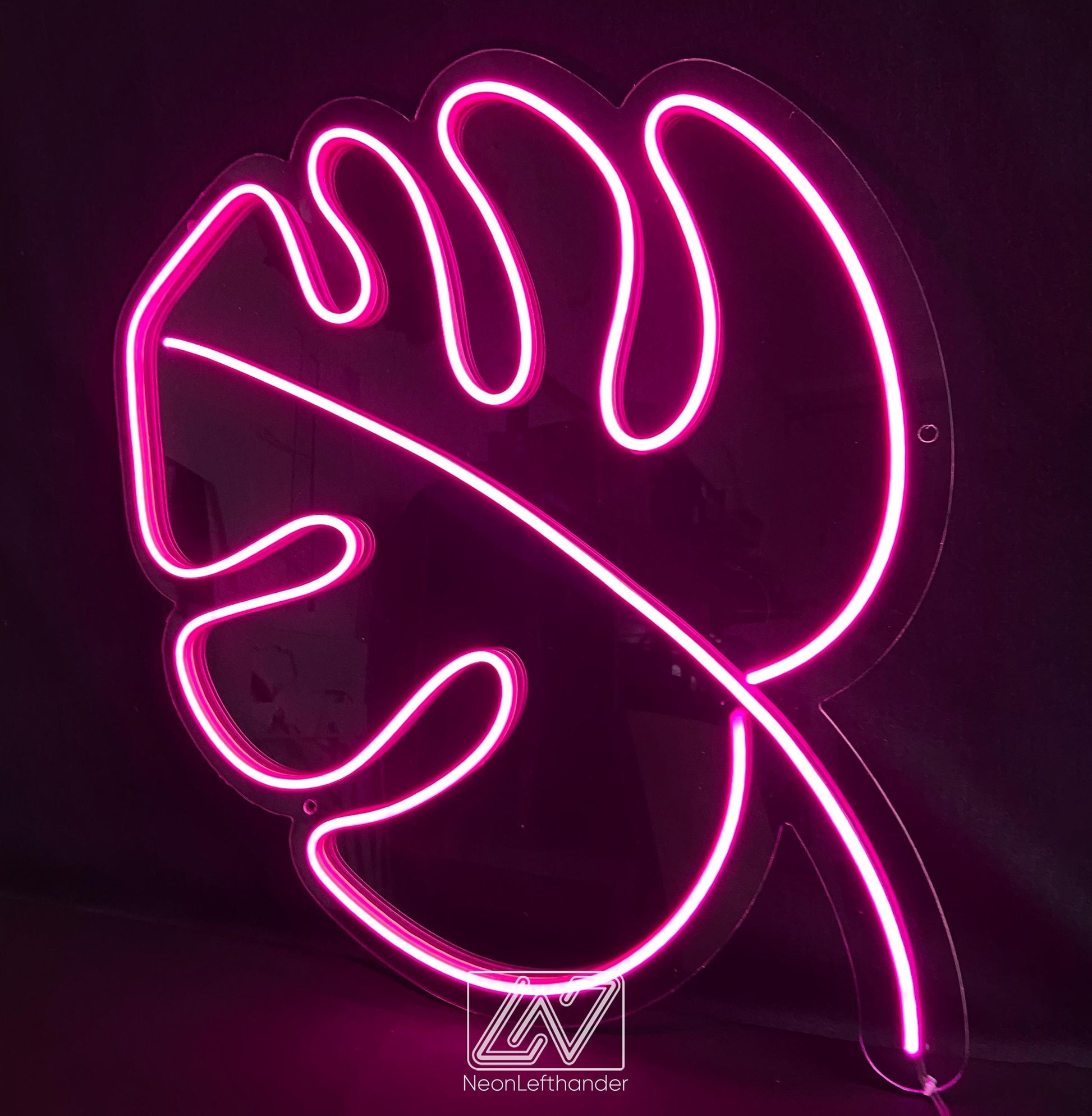 Monstera Leaf - LED Neon Sign,Gift,Wall Decor,Custom Sign,Neon Business Sign,Neon Company Logo,Bright Neon Lights,Neon Workplace Signs