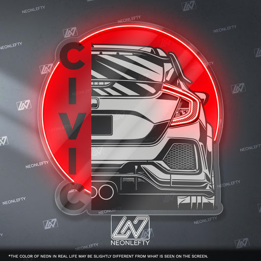 Honda Civic Neon Sign
