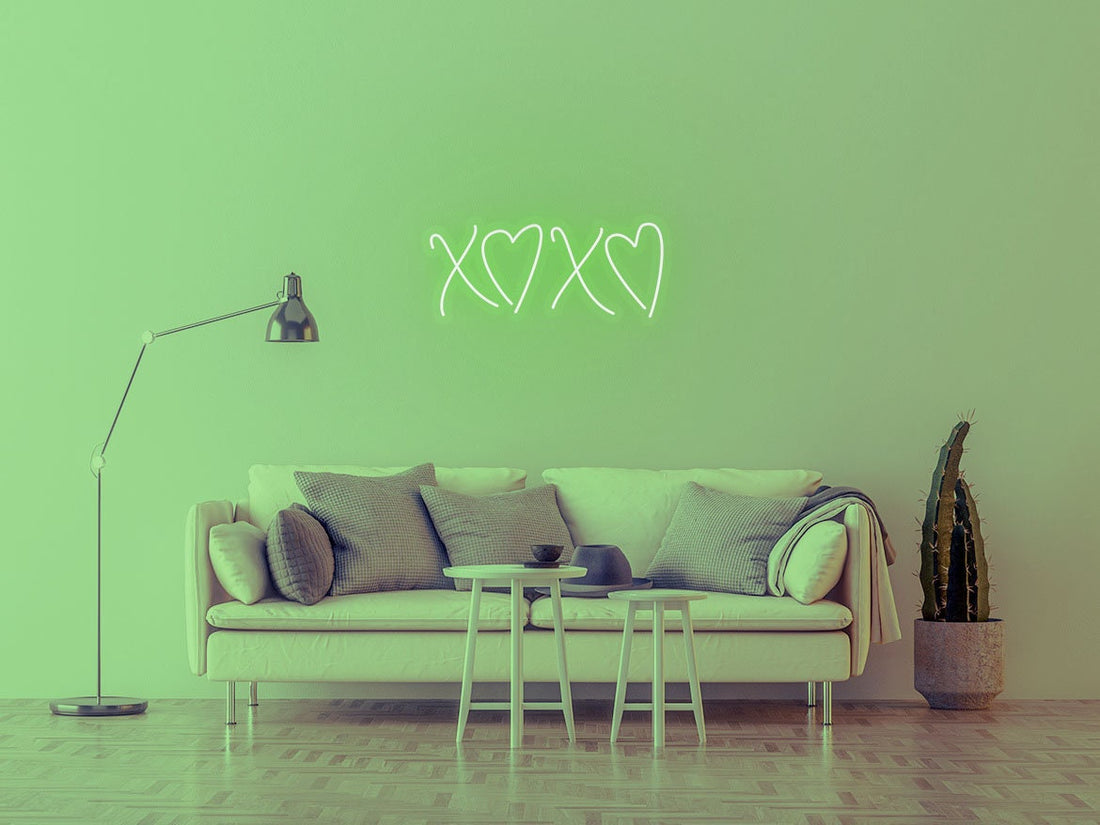 XOXO Sign - Neon Sign, Led Neon, Personalization, Decoration, Neon Light,Home,Living Room,Bedroom, Love