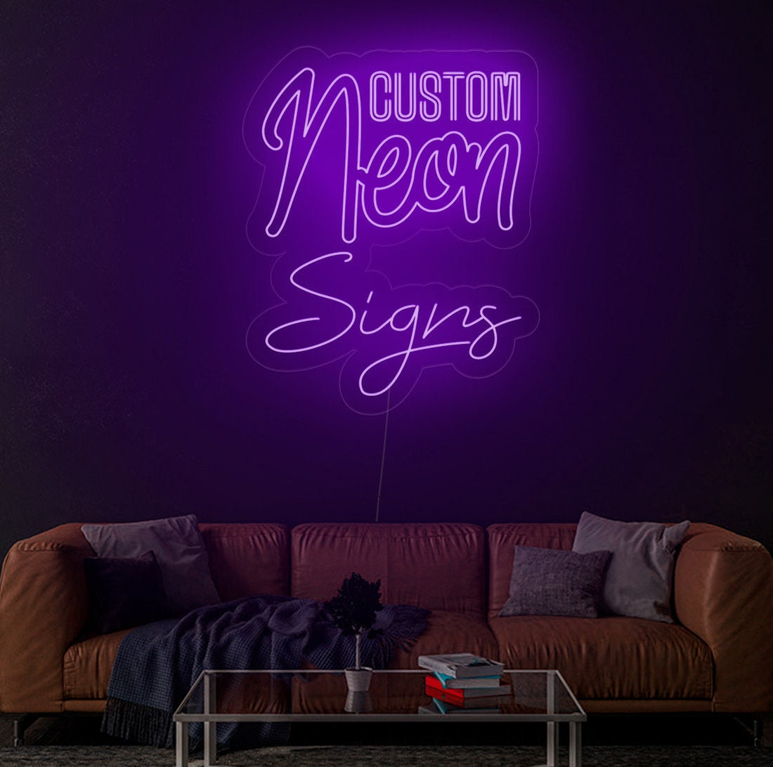 Custom Neon Signs - LED Neon Sign, Interior Decor, Room decor, Wall Decor, Custom Sign, Neon For Home