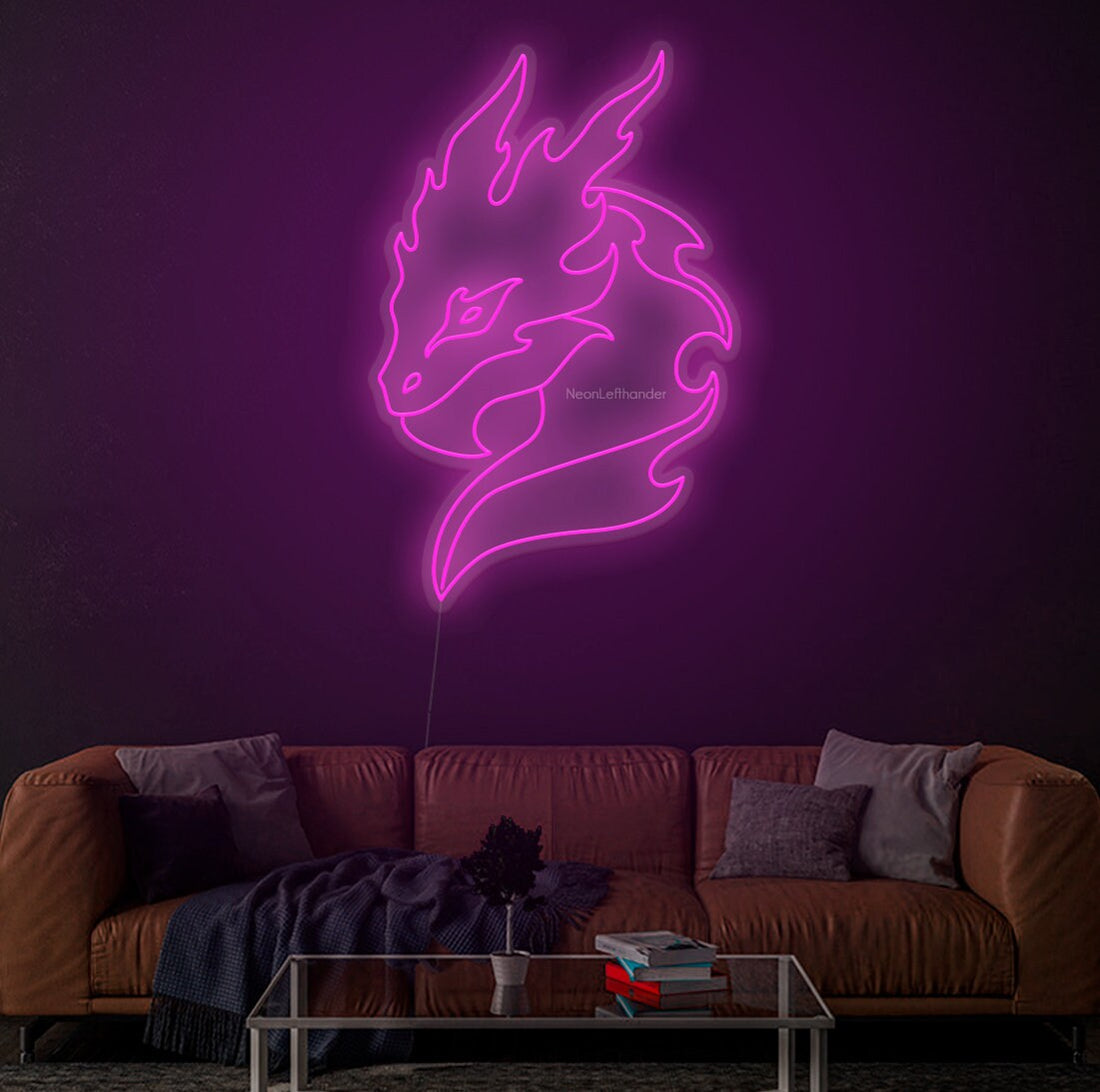 Dragon - LED Neon Sign, Interior Decor, Room decor, Wall Decor, Custom Sign, Neon For Home