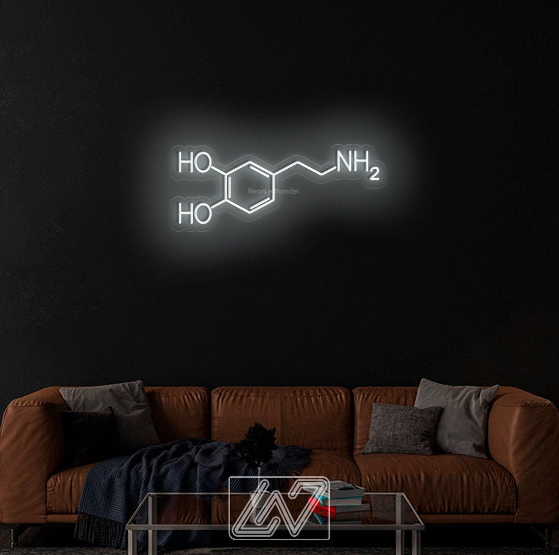 Dopamine - LED Neon Sign, Interior Decor, Room decor, Wall Decor, Custom Sign, Neon For Home