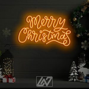 Merry Christmas - LED Neon Sign, Merry Christmas Neon Sign, New Year Neon Sign, Christmas Gift, Christmas Decoration Room