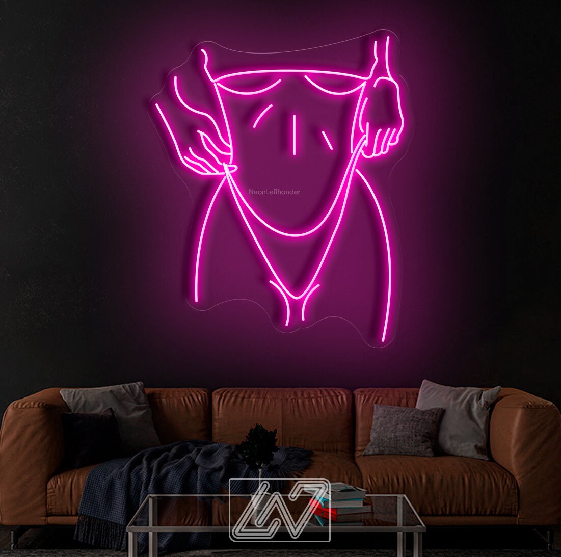 Neon Sign Custom Sexy Woman Bedroom Party Bar Wall Room Decor LED Lady Neon light Wedding Personalized romance