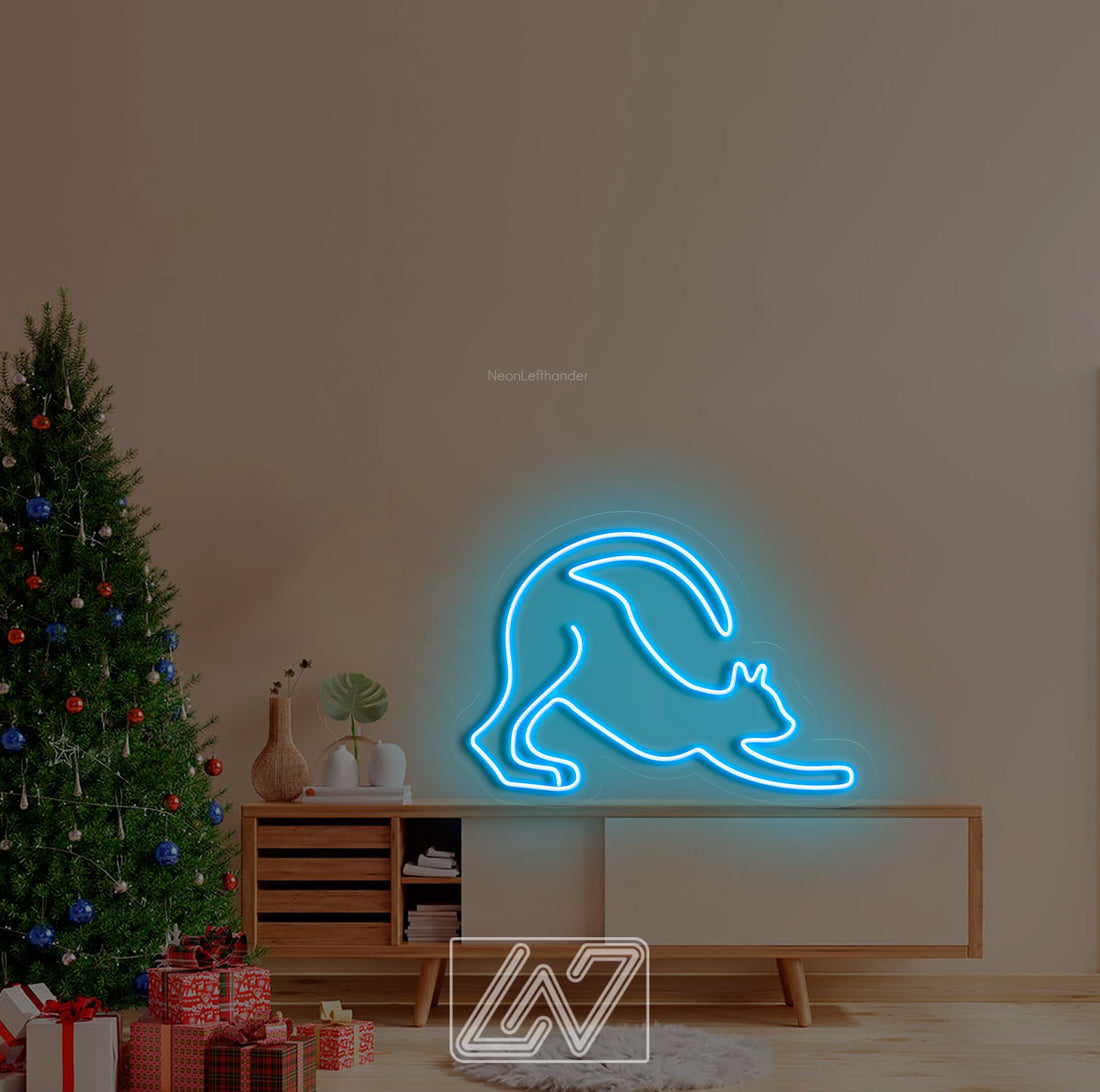 Cat Neon Sign- Animal Cat Cat Decoration Night Light Room Interior LED Neon Custom Sign Neon