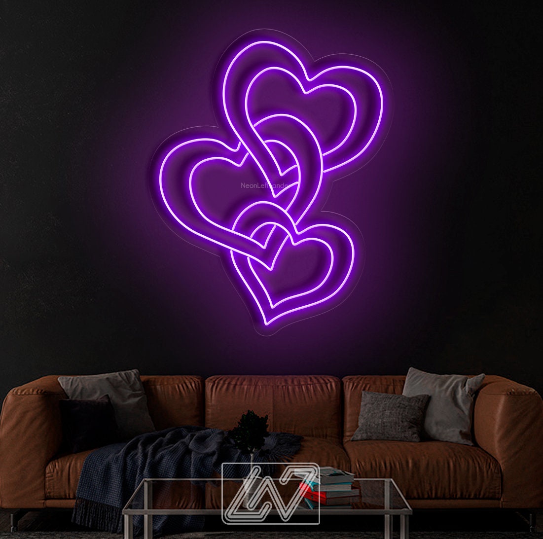 Heart Valentine Gift Personalized, Neon sign, Custom Neon Sign |Personalized Gifts | LED Neon | Wall Decor