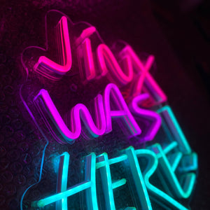 Jinx LED Neon Sign Wall Light, Gamer Room Decor Inspired by Arcane and League of Legends, Bold Anime Vibes for Stream Setup or Bedroom