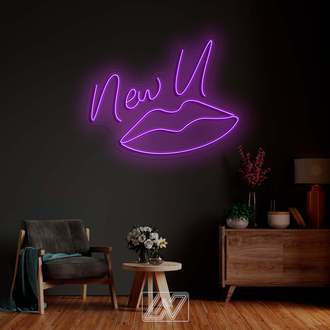 New U - LED Neon Sign Custom Woman lip Bedroom Party Bar Wall Room Decor LED Lip Neon light Wedding Personalized romance