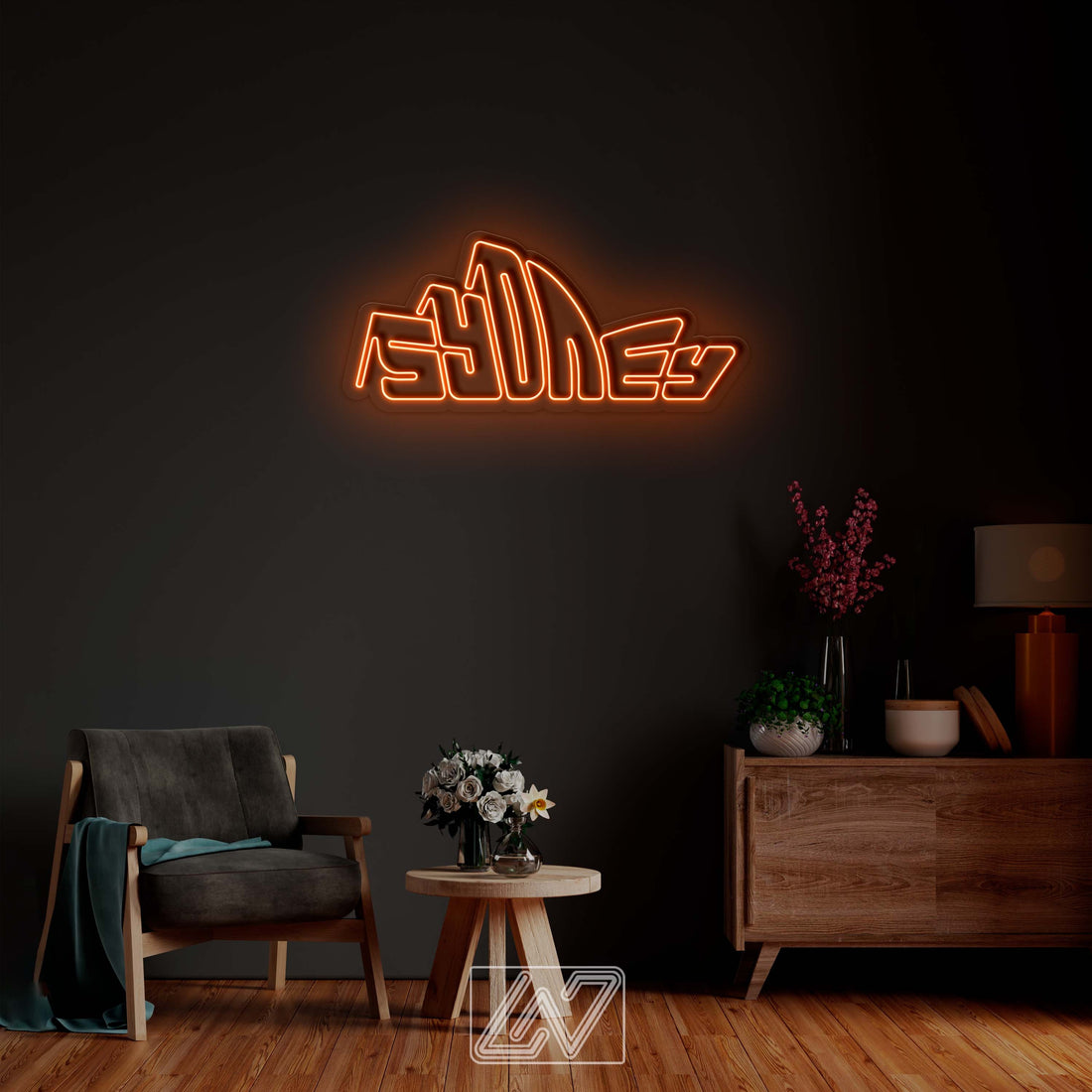 Sydney - LED Neon Sign, City Neon Sign, Neon Sign Bedroom, Neon Sign Art, Neon Sign Bar, Neon Light, Led Neon Sign