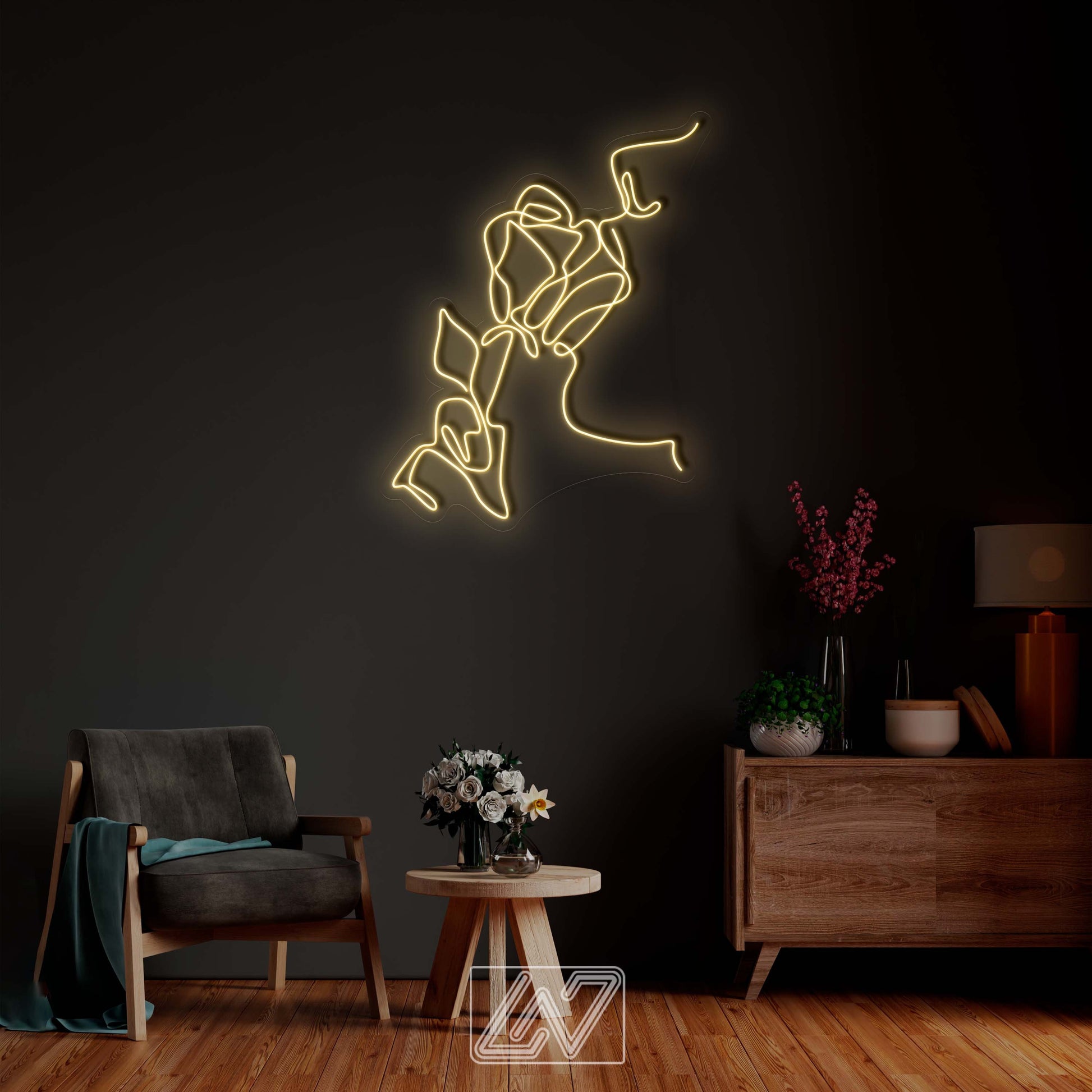 Girl Licking the Rose