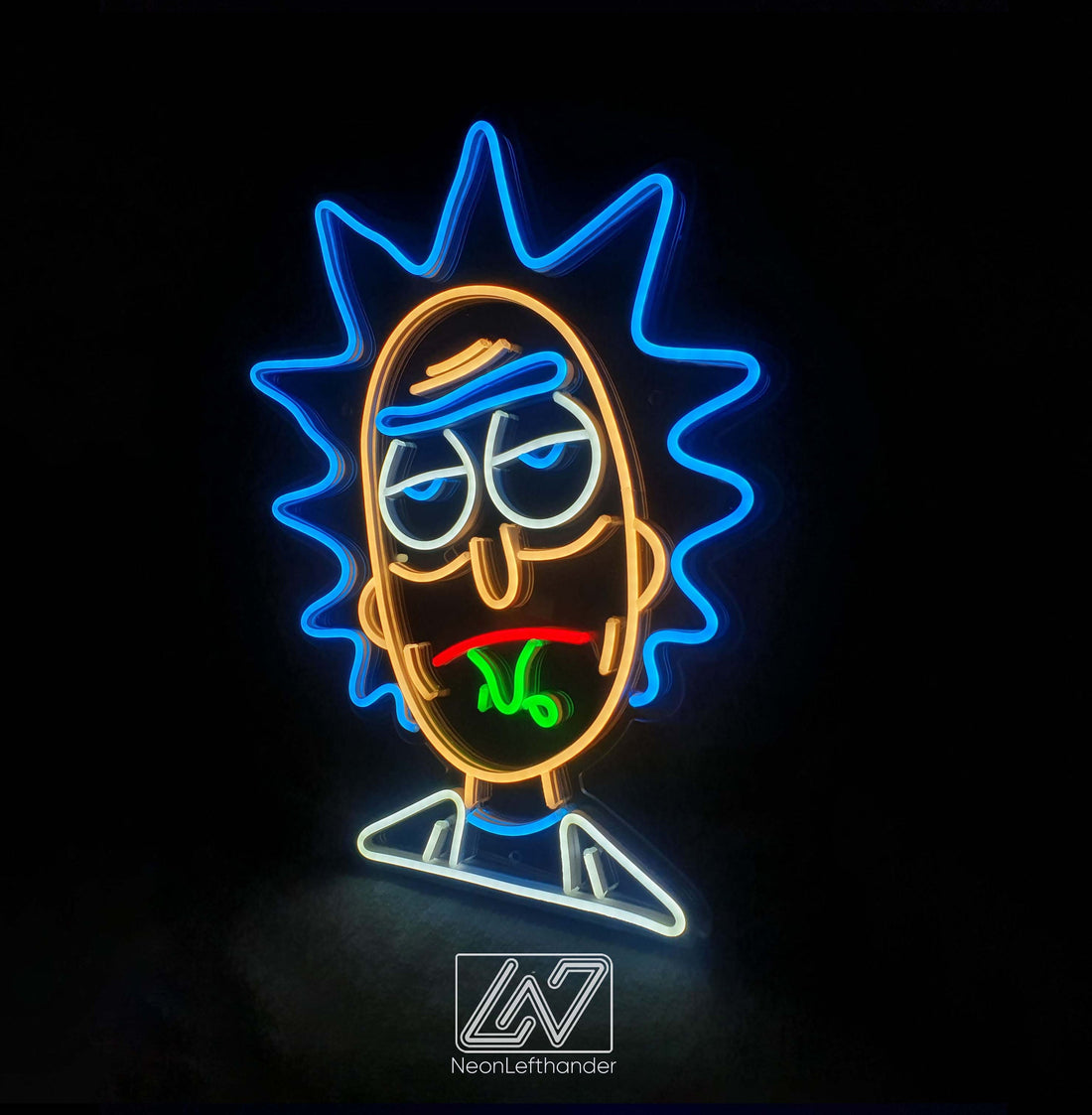 Custom Hero Neon Sign - Neon Anime wall ART, Anime, Cartoon Character, Jinx | Arcane, Evangelion, Rick, Morty, cartoon wall decor