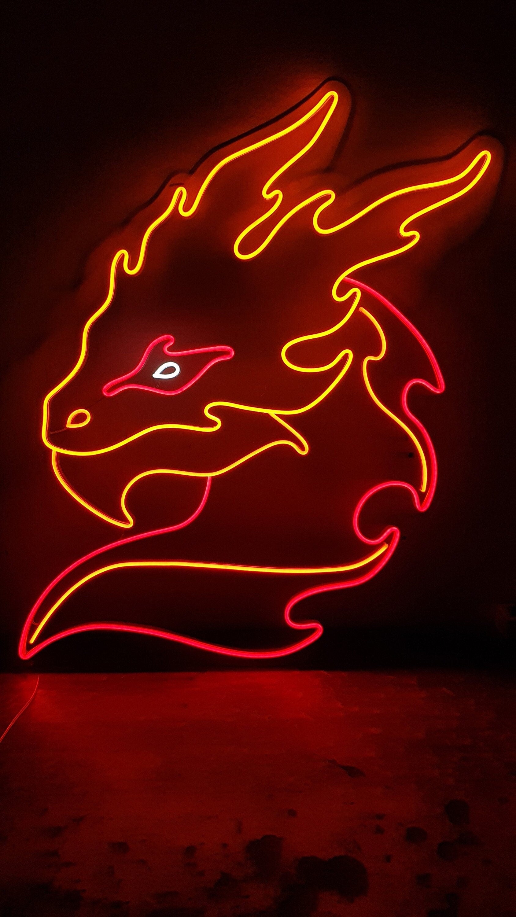 Dragon - LED Neon Sign, Interior Decor, Room decor, Wall Decor, Custom Sign, Neon For Home