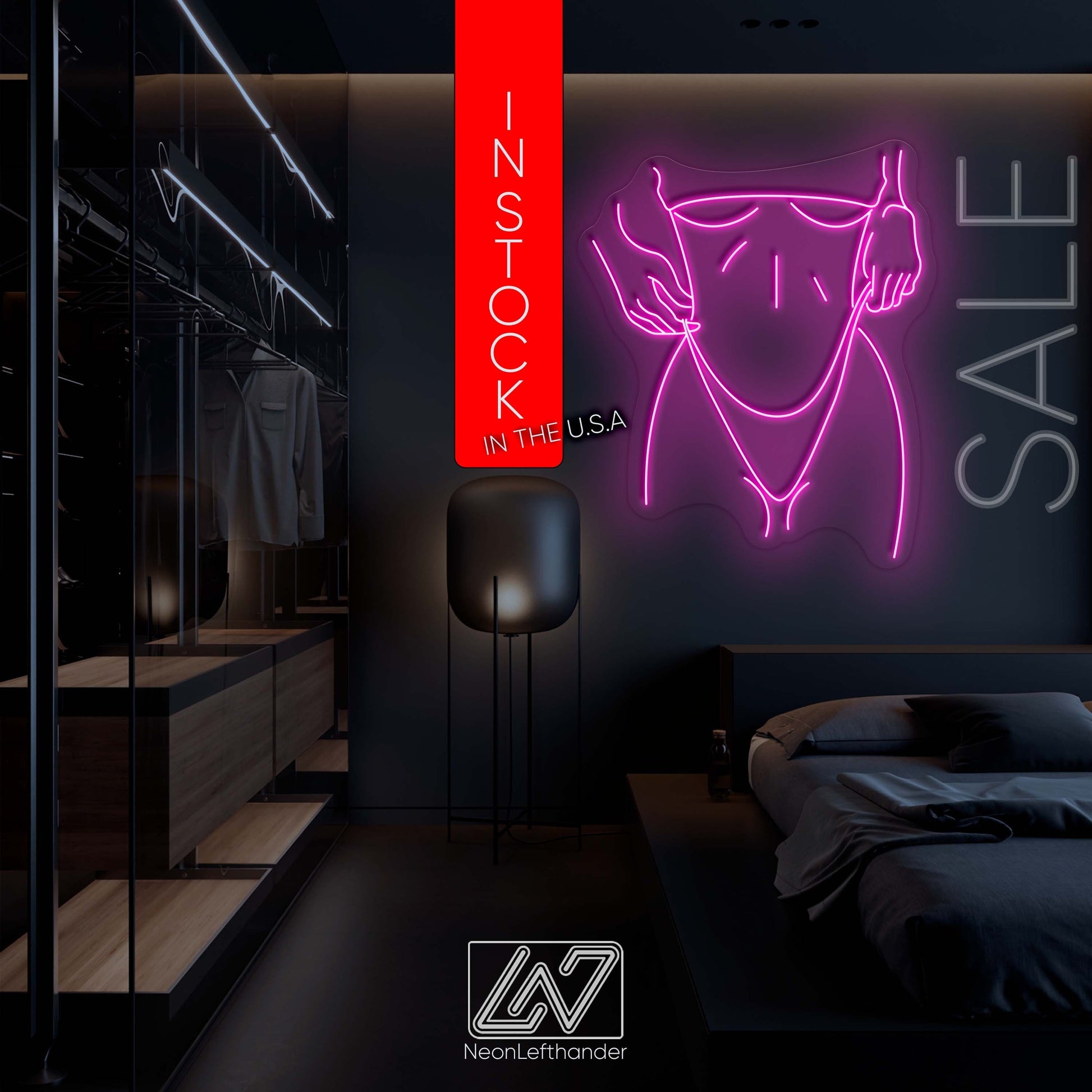In Stock! Sexy Woman - LED Neon Sign, Female Sexy Body, Bedroom Decor, Sexy Girl Neon Sign, Wall Room Decor, Woman Body, LED Lady Neon Light