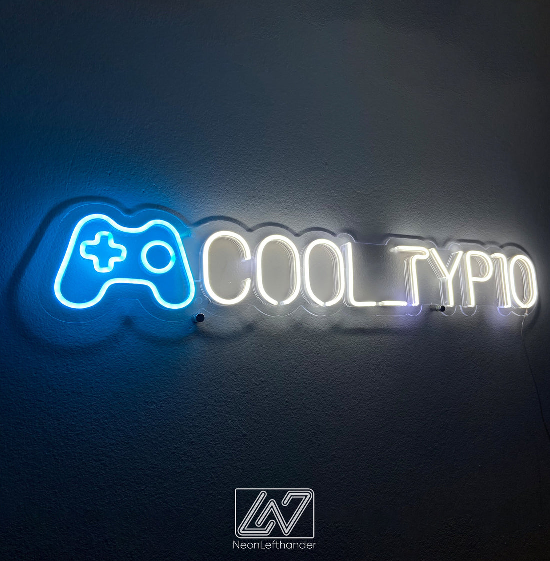 Custom Gamepad Username - LED Neon Sign, YouTube Neon Light, Gamer Gifts, Cybersport Gamer Room Decor, Gift for Influencer, Twitch Streamer