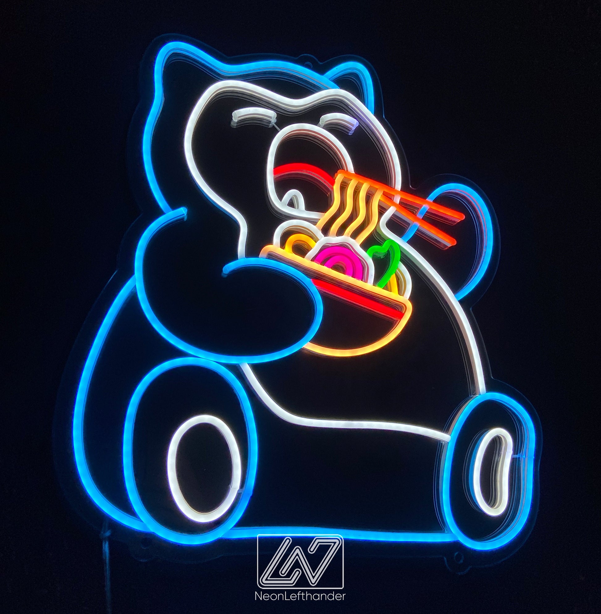 Anime Character - LED Neon Anime Wall Art, Anime, Cartoon Character, Game Room Light, Personalized Gifts, Kids Room Decor,Japanese Neon Sign