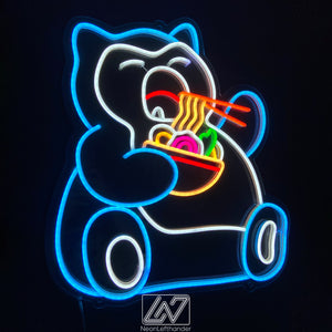 Anime Character - LED Neon Anime Wall Art, Anime, Cartoon Character, Game Room Light, Personalized Gifts, Kids Room Decor,Japanese Neon Sign