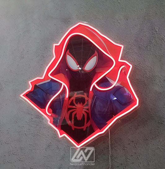 Superhero Сharacter- LED Neon Movie Sign with UV Print Art, TV Show, Cartoon Character, Game Room Light, Personalized Gifts