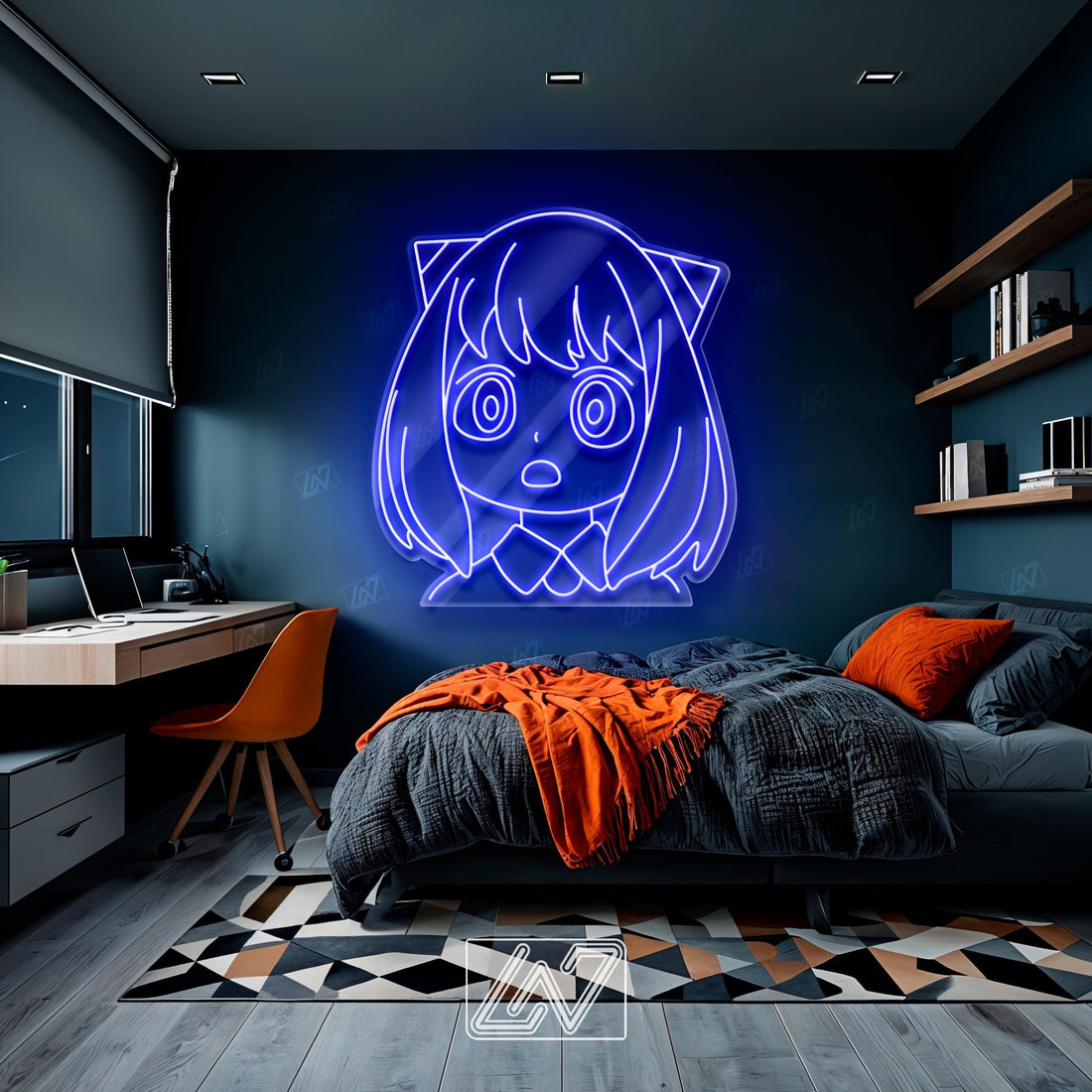 Anime Character - LED Neon Anime Sign, Cartoon Character, Game Room Light, Personalized Gifts, Japanese Neon Sign