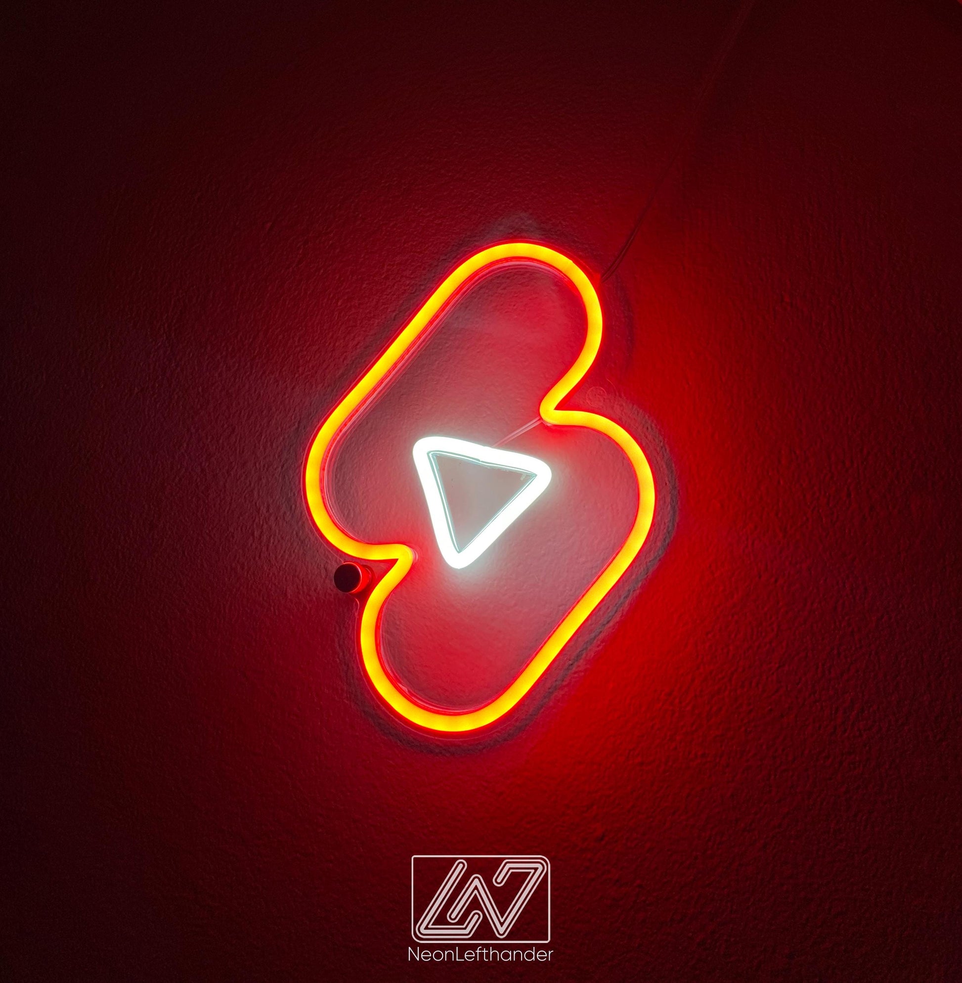 YouTube Shorts - LED Neon Sign, Youtube Wall Decor, YouTube Shorts Wall Light, Led Neon Sign Bedroom, Led Wall light, Mother Days Gift
