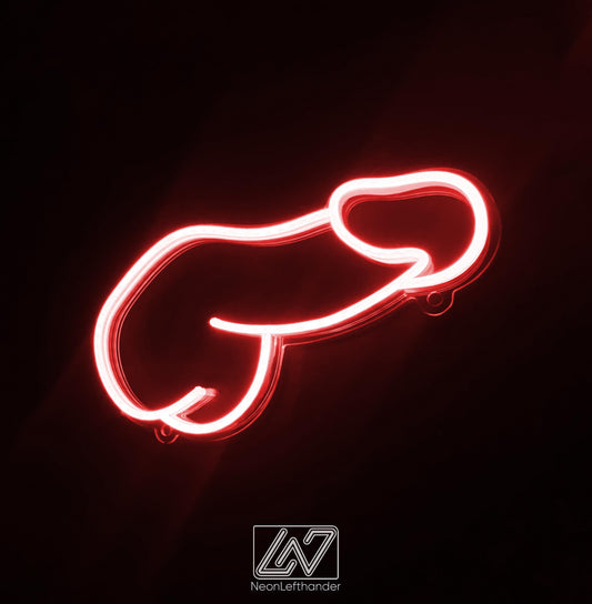 Penis - LED Neon Sign, Custom Dicks Neon Sign, Penis Gag Gift, Neon Sign Bedroom, Sex Art, Penis Bachelorette Party