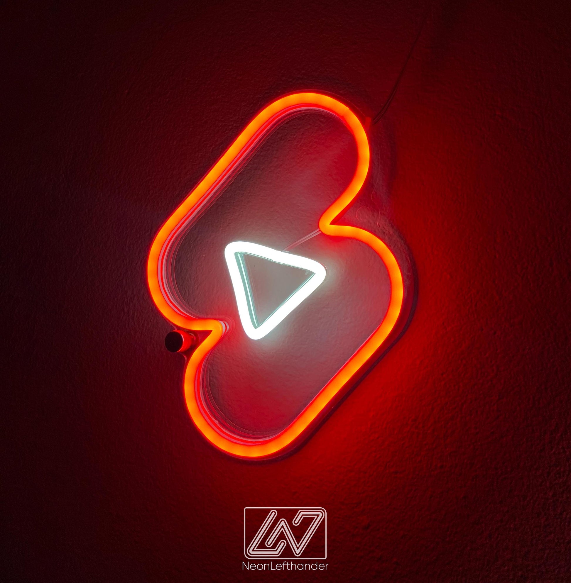 YouTube Shorts - LED Neon Sign, Youtube Wall Decor, YouTube Shorts Wall Light, Led Neon Sign Bedroom, Led Wall light, Mother Days Gift