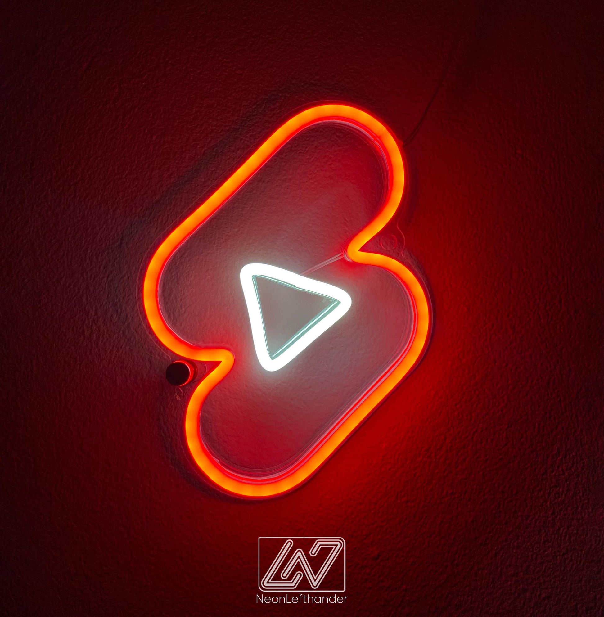 YouTube Shorts - LED Neon Sign, Youtube Wall Decor, YouTube Shorts Wall Light, Led Neon Sign Bedroom, Led Wall light, Mother Days Gift