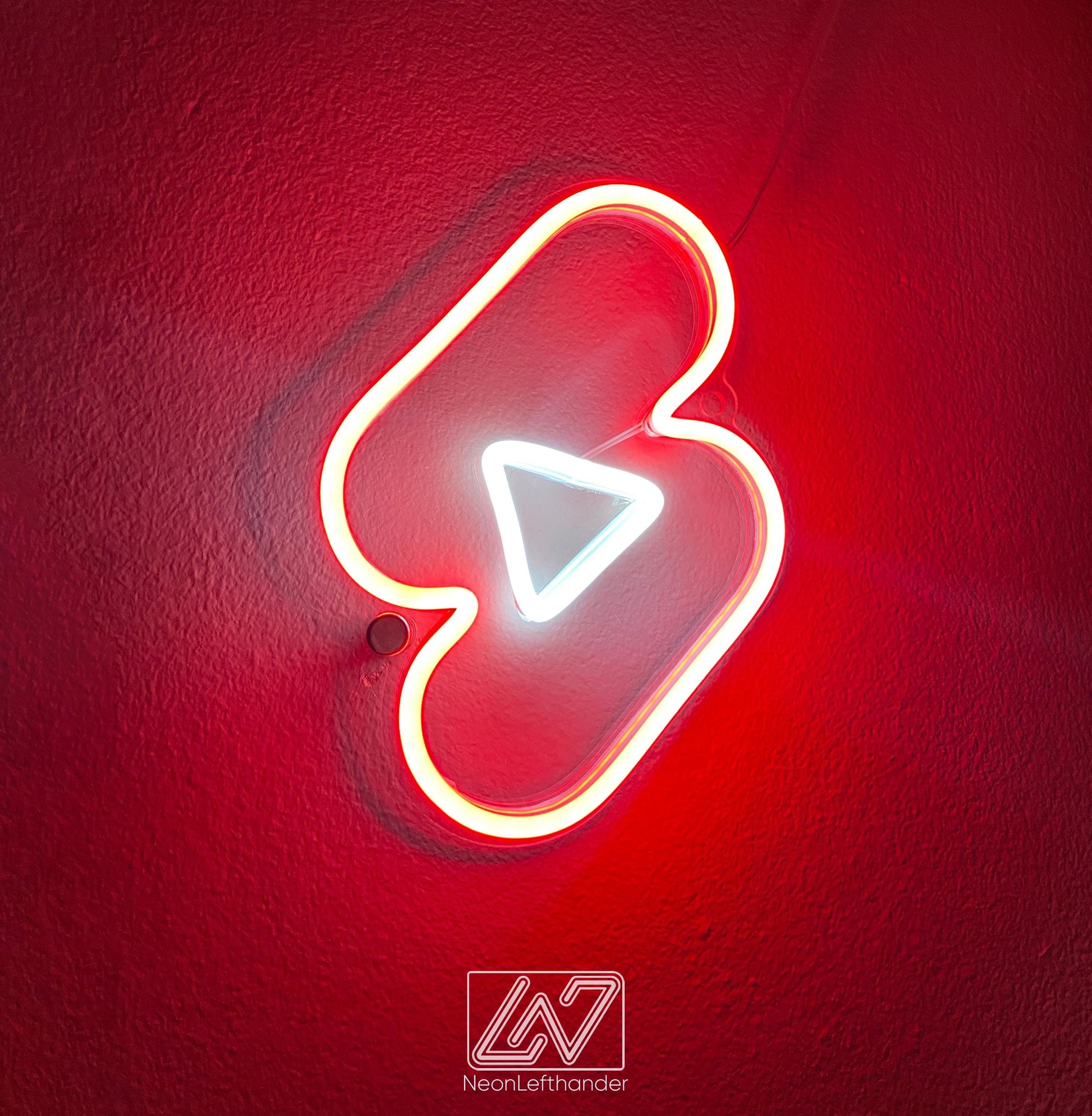YouTube Shorts - LED Neon Sign, Youtube Wall Decor, YouTube Shorts Wall Light, Led Neon Sign Bedroom, Led Wall light, Mother Days Gift