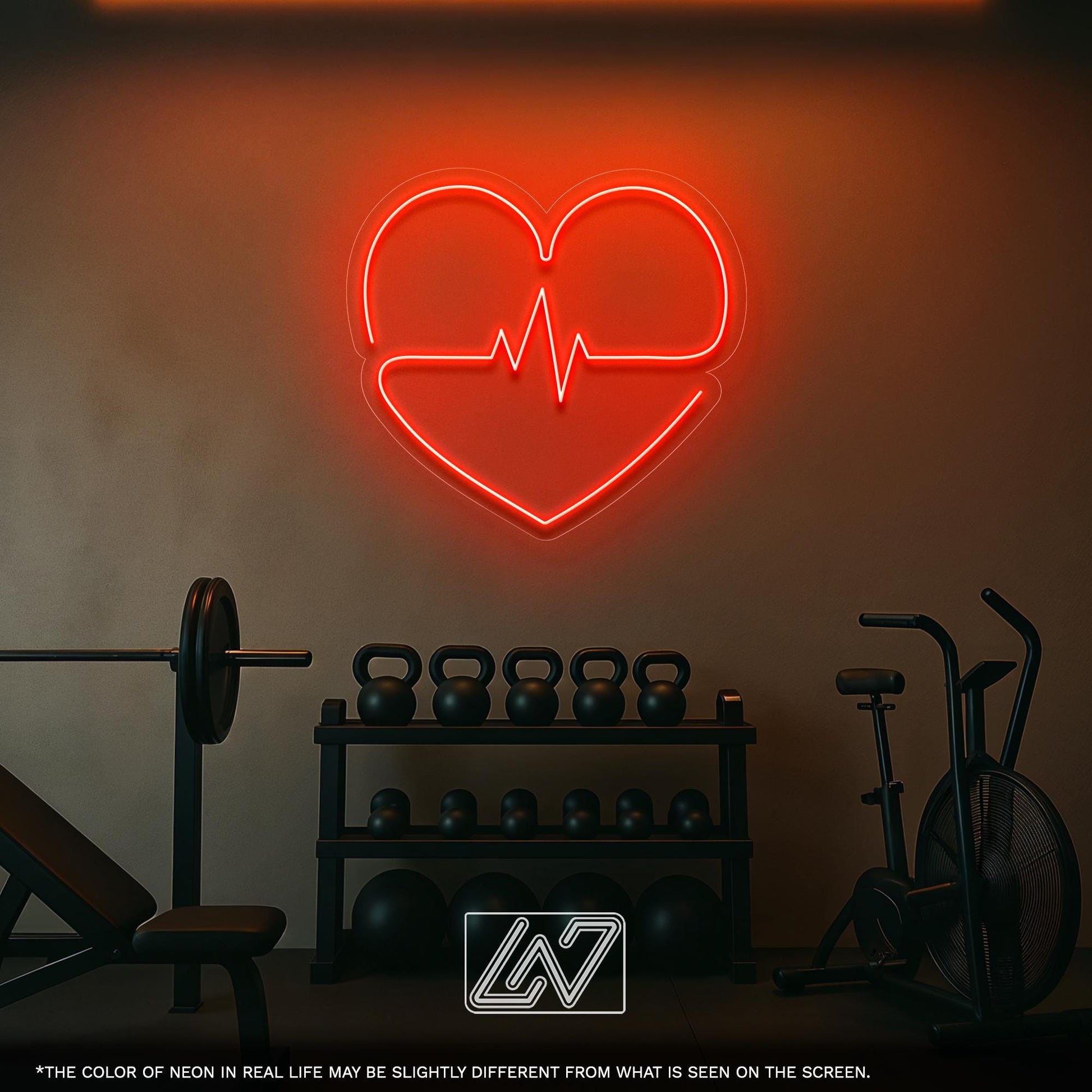 Heartbeat Neon Sign