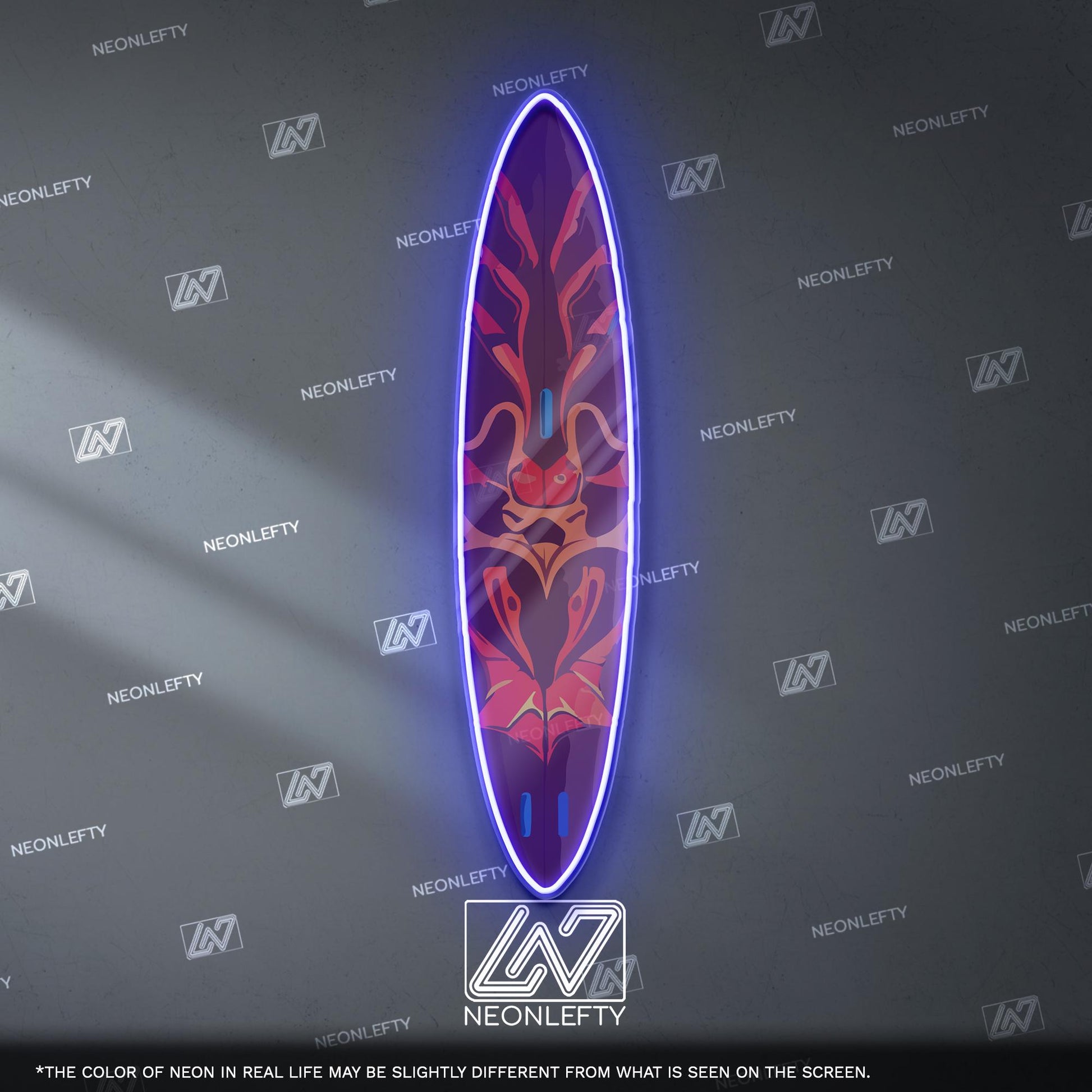 Surfboard Neon Sign
