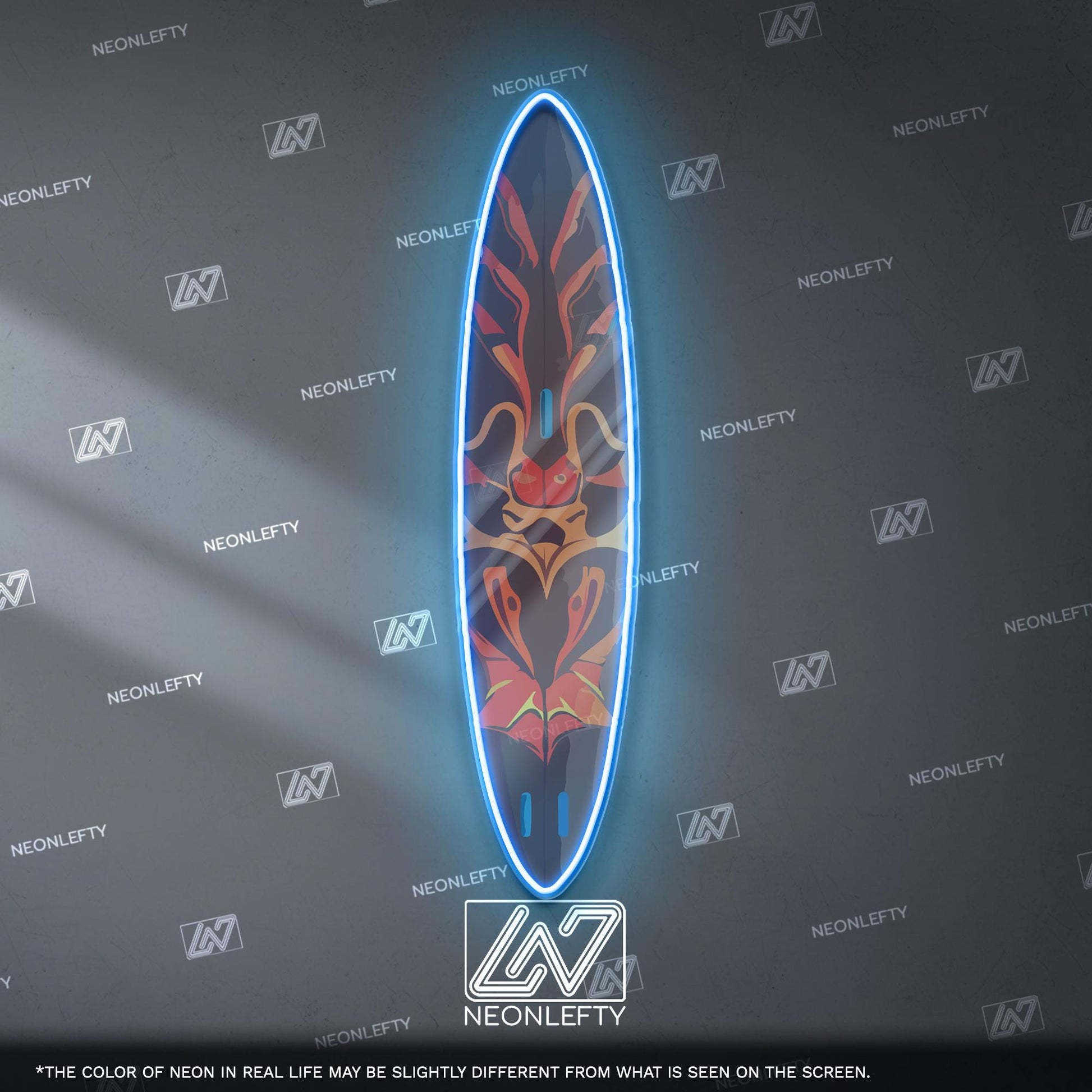 Surfboard Neon Sign