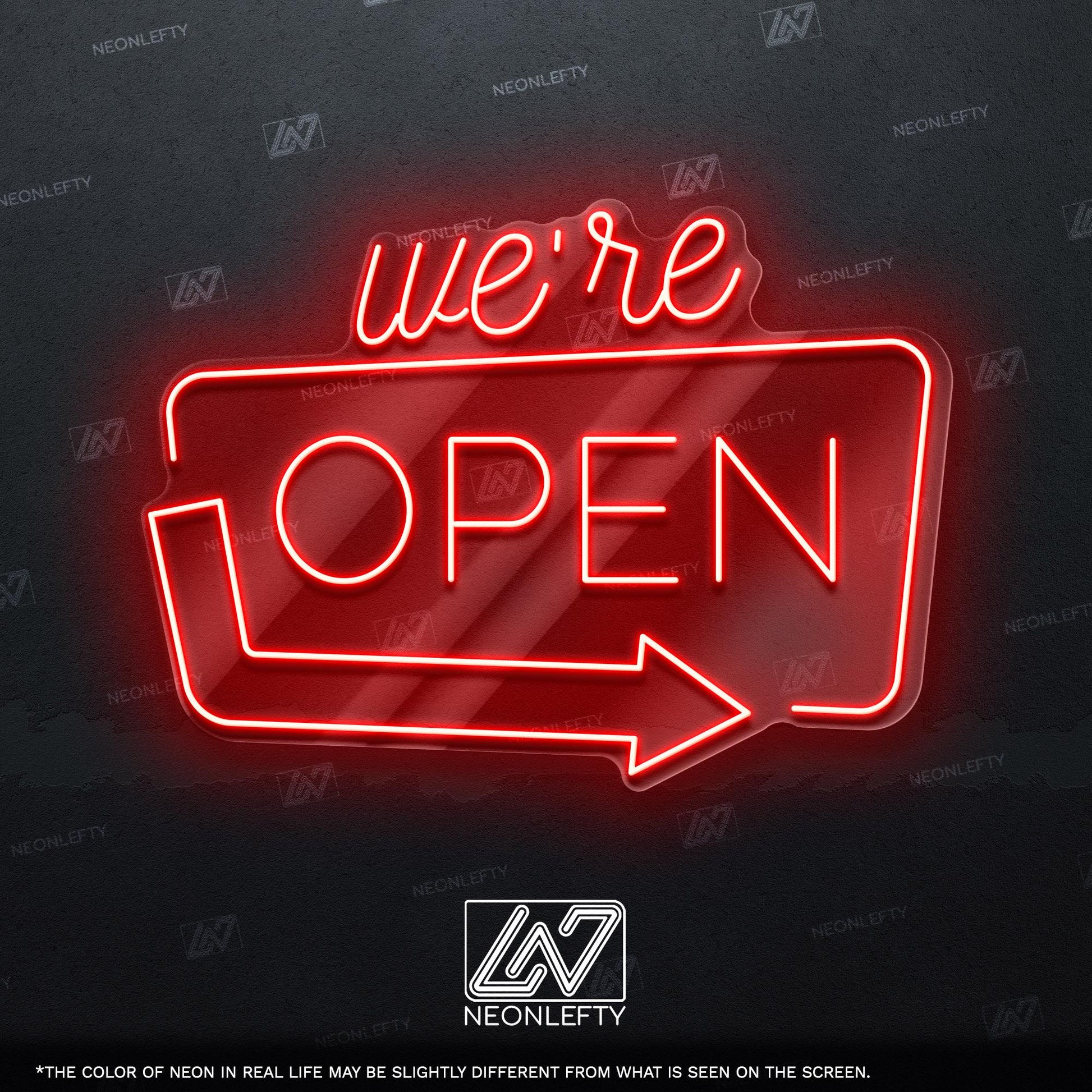 We're Open
